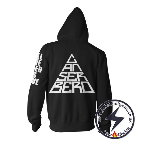 Canserbero All We Need Is Love Zip Up Hoodie Jacket